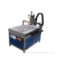 abrasive machine for making chuck flap wheel